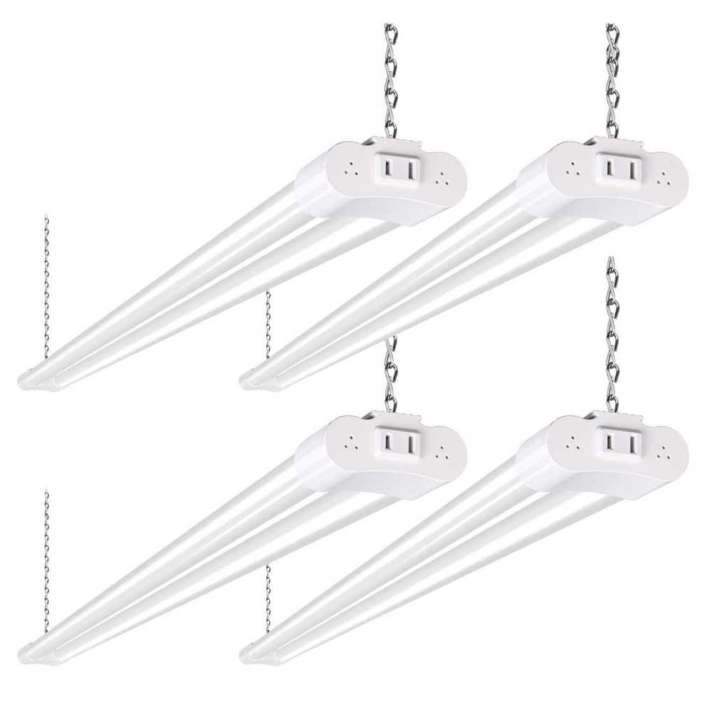 4400 Lumens 100277 Volt LED Corded Linkable Utility Shop Hanging Work Light