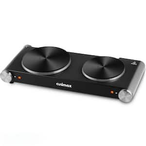 Cuisinart 2-Burner 12 in. Black Induction Hot Plate ICT-60P1 - The Home  Depot