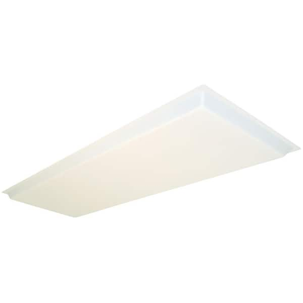 Lithonia Lighting 1-1/3 ft. x 4 ft. Dropped White Acrylic Diffuser