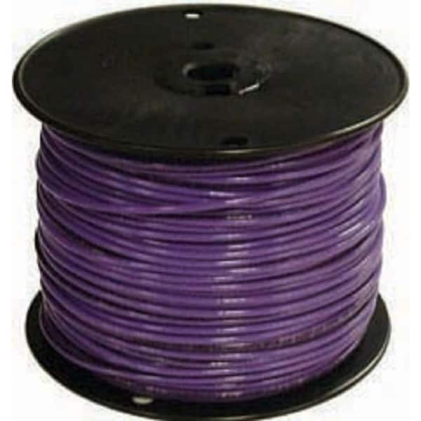 Southwire 500 ft. 8 Purple Stranded CU SIMpull THHN Wire