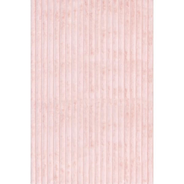 nuLOOM Kai Machine Washable Blush 4 ft. x 6 ft. Solid Area Rug
