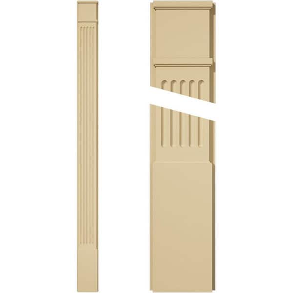 2 in. D x 8 in. W x 108 in. L Primed Polyurethane Pilaster 1- Pack