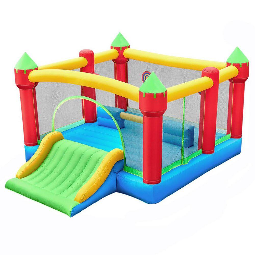 Bounce House with Blower 15.3' x 12' 800D Oxford 5-in-1 Play Center Basketball Hoop 600 lbs Capacity 1 Pack price history on PriceWatchPro