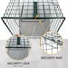 HOMESTEAD Small 1-Door Professional Humane Steel Live Animal Cage Trap for  Squirrels, Rabbits, Chipmunks, Skunks, Rats and Weasels 410-344-0111 - The  Home Depot