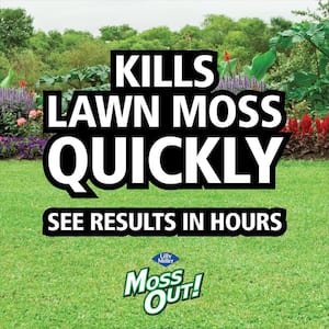 5 lb. 1,250 sq. ft. Lawn Moss Killer Granules Spot Treatment