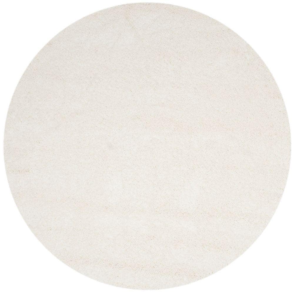 Fingerhut - Safavieh White California Shag 2x7 Rug