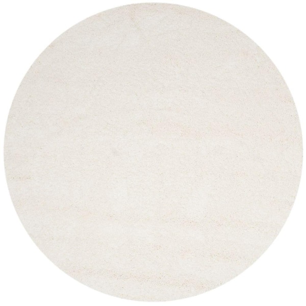 Fingerhut - Safavieh White California Shag 2x7 Rug