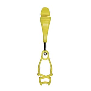 Squids 3420 Lime Swivel Glove Clip Holder - Dual Clips - (100-Pack)