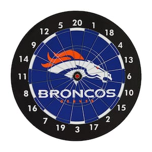 Denver Broncos Dart Board with Darts