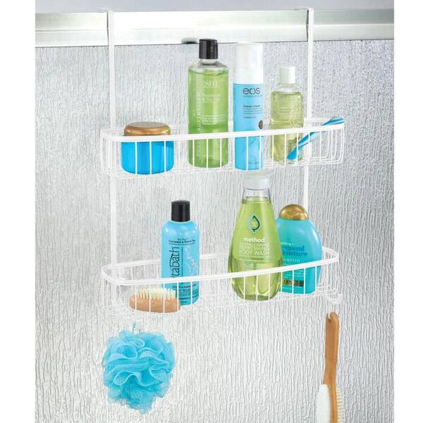 ATB Bath Caddy Shower Bathroom Organizer Suction Cups Storage Basket Soap Holder !