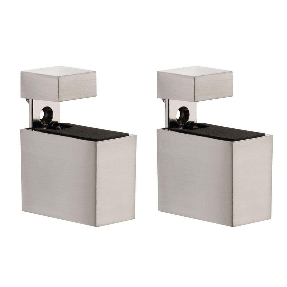 Dolle ELIOT 0.2 in.-1.6 in. Stainless Adjustable Shelf Bracket (2-Pack)  15514 - The Home Depot