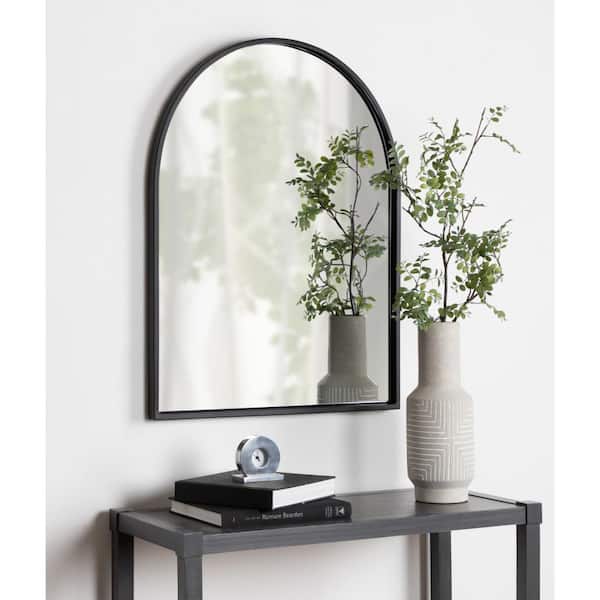 Valenti Arch Black Wall Mirror