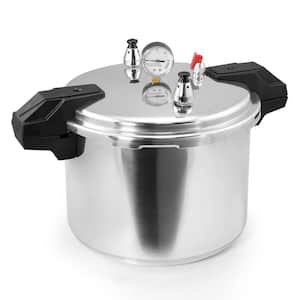 Barton 8 qt. Aluminum Stovetop Pressure Cooker Pot with Steam Release Valve  99901-H2 - The Home Depot
