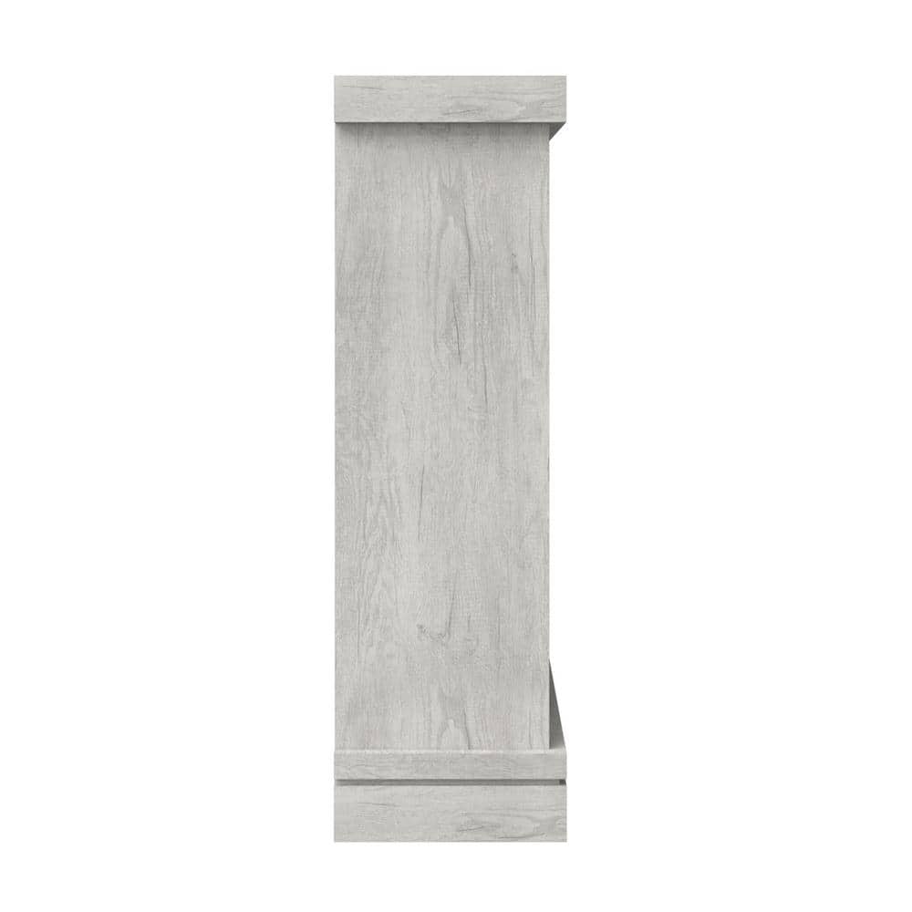 Sargent Oak Shiplap Wall Mantel Electric Fireplace