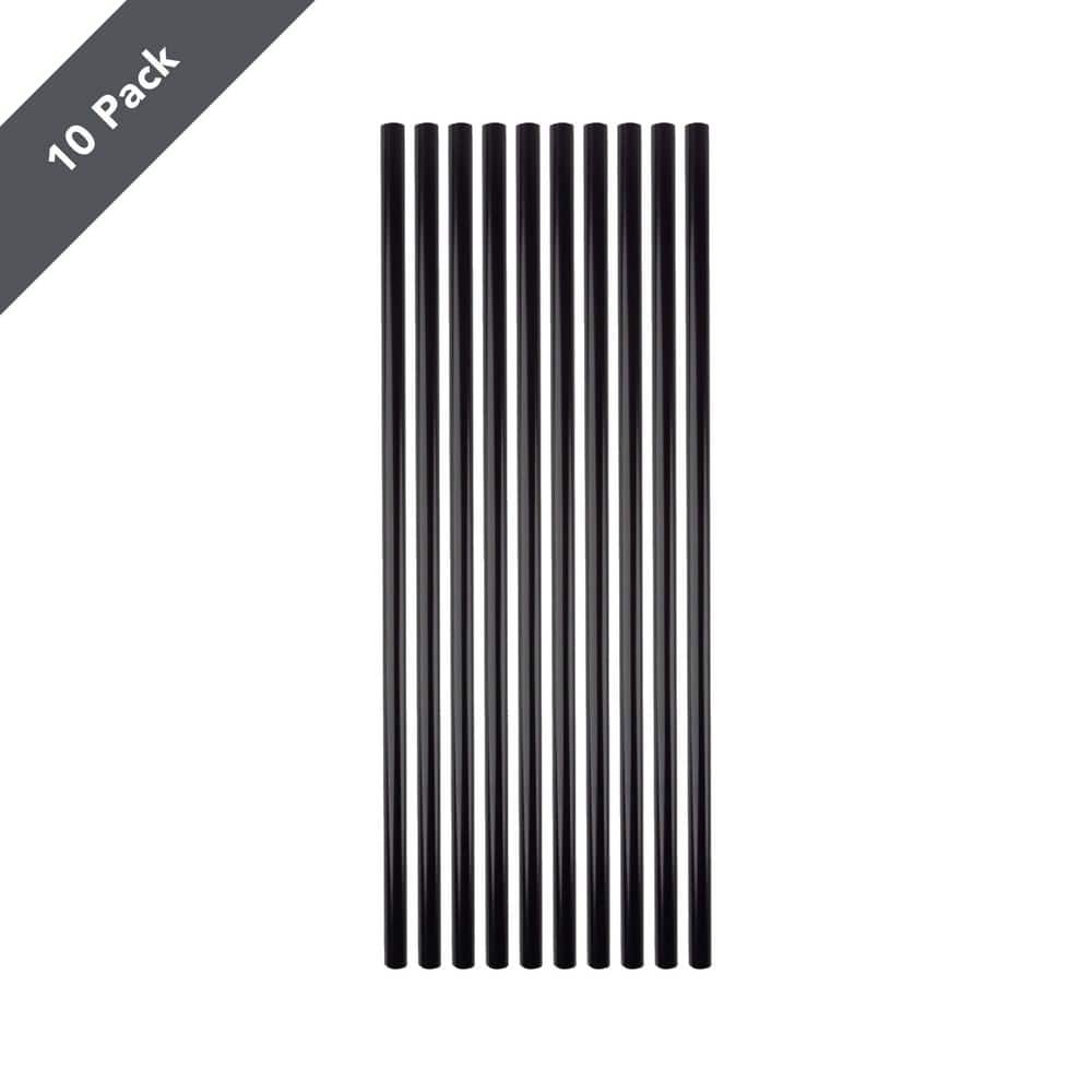 32 in. x .75 in. Satin Black Aluminum Round Classic Baluster (10-Pack) price history on PriceWatchPro