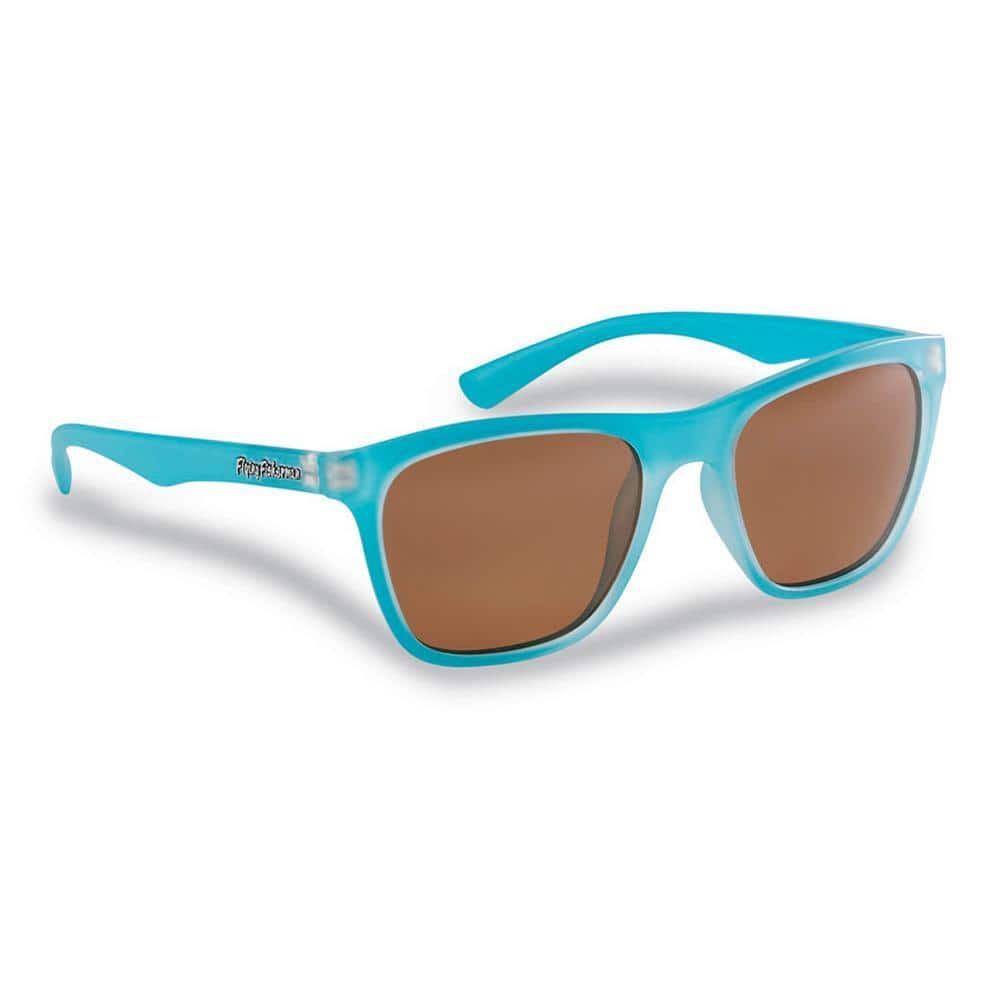 Fowey Polarized Sunglasses Azure Frame with Copper Lens price history on PriceWatchPro