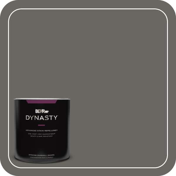 BEHR DYNASTY 1 qt. #PPU24-03 Chinchilla Eggshell Enamel Interior Stain-Blocking Paint & Primer