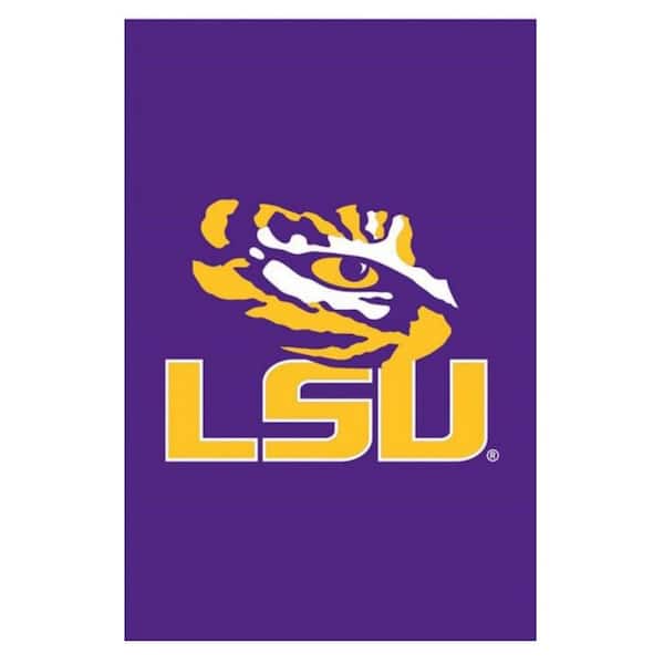 NCAA 1 ft. x 1-1/2 ft. Louisiana State University 2-Sided Garden Flag
