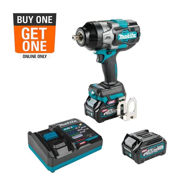 40V max XGT Brushless Cordless 4-Speed High-Torque 1/2 in. Sq. Drive Impact Wrench Kit w/ Detent Anvil (2. 5Ah)