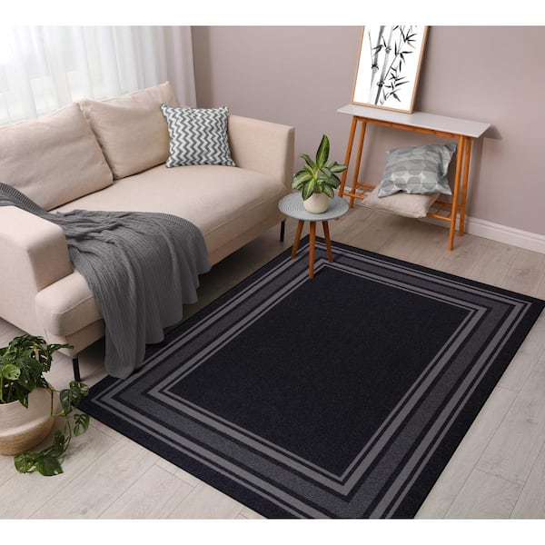 Beverly Rug Non Slip Washable Kitchen Rugs and Mats 2 Piece Set