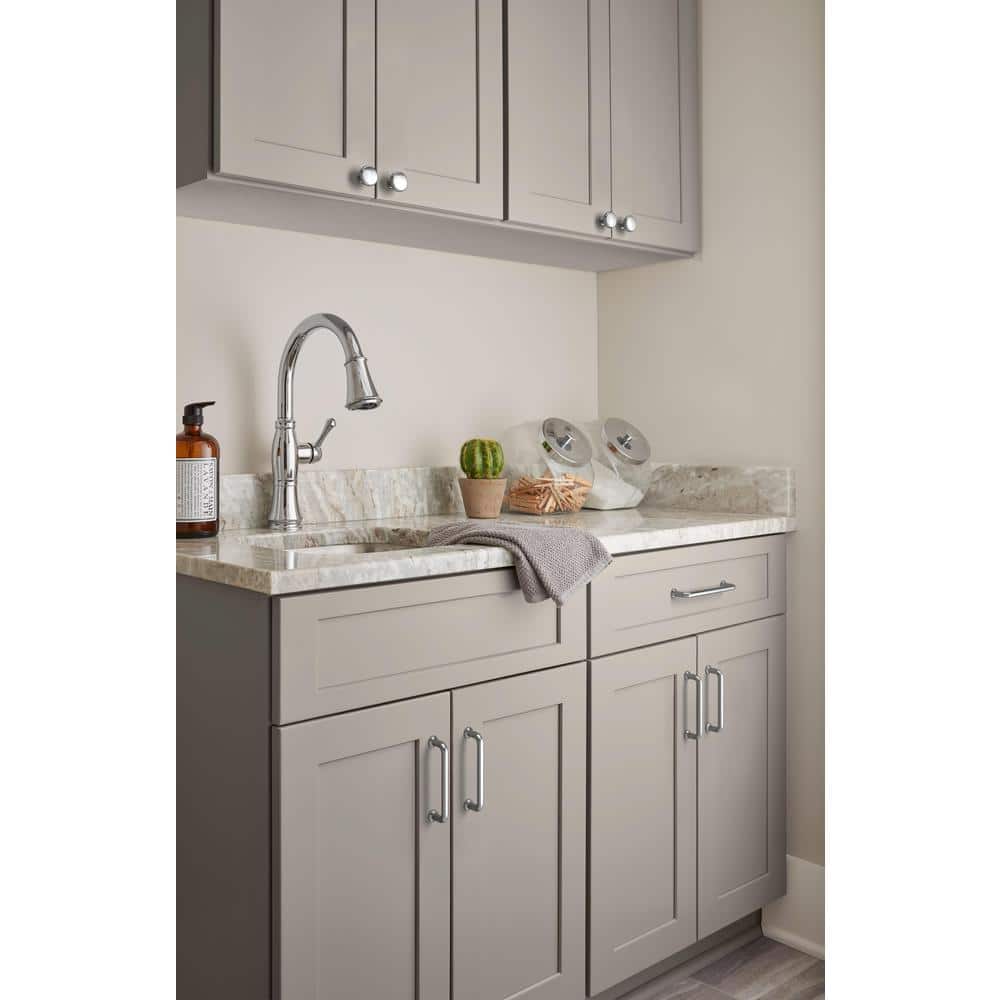 Polished Chrome 5-1/16 inch Cabinet Drawer Pull Bar