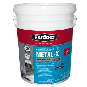 5-Gal. Metal-X Metal Roof Acrylic Coating
