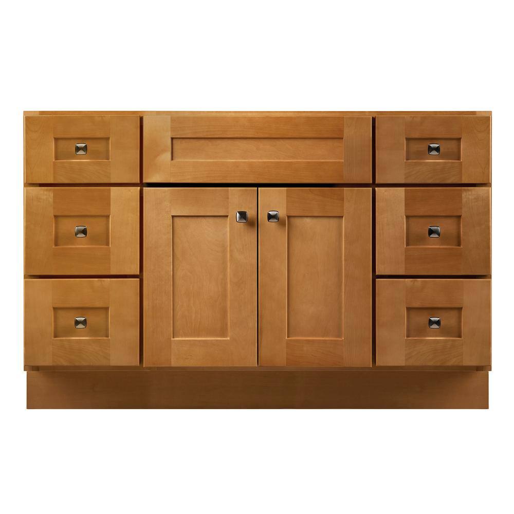 Brookings 48 Inch Modern Birch Freestanding Bathroom Vanity