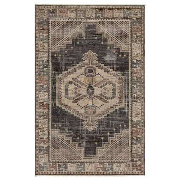 Mohawk Home Chichester Mocha 3 ft. 3 in. x 5 ft. Area Rug