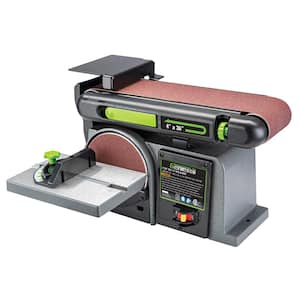 GENESIS 4 in. x 36 in. Belt and 6 in. Disc Combination Sander GBDS430 The Home Depot