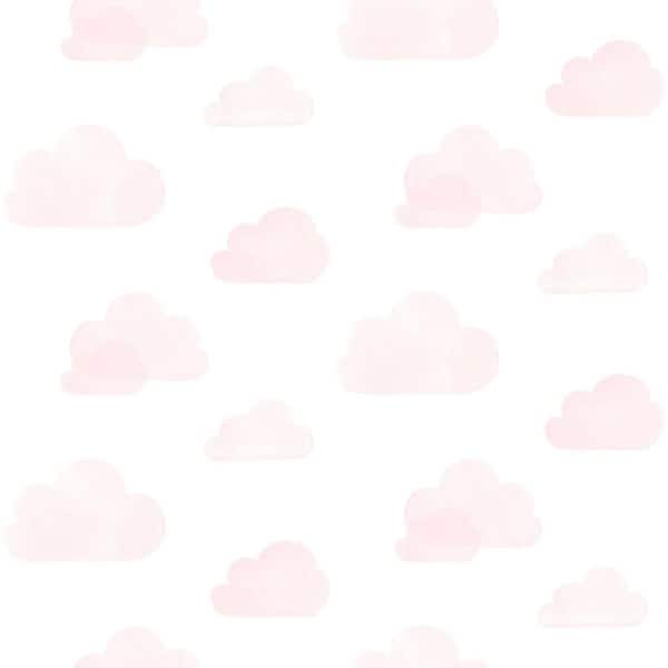 Chesapeake Pink Irie Clouds Wallpaper Matte Non-Pasted Wallpaper Sample