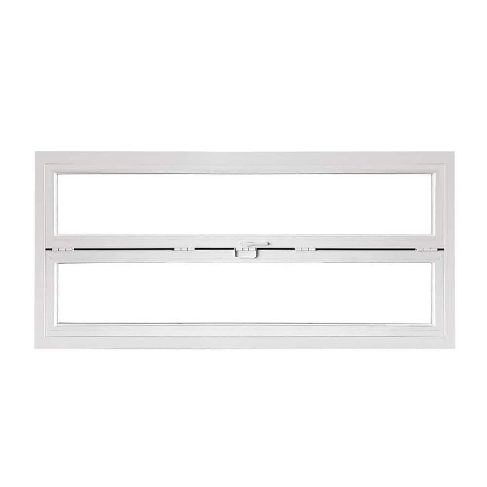 Elite Black Aluminum Slide Up Window 60" x 42" with Toughened Glass