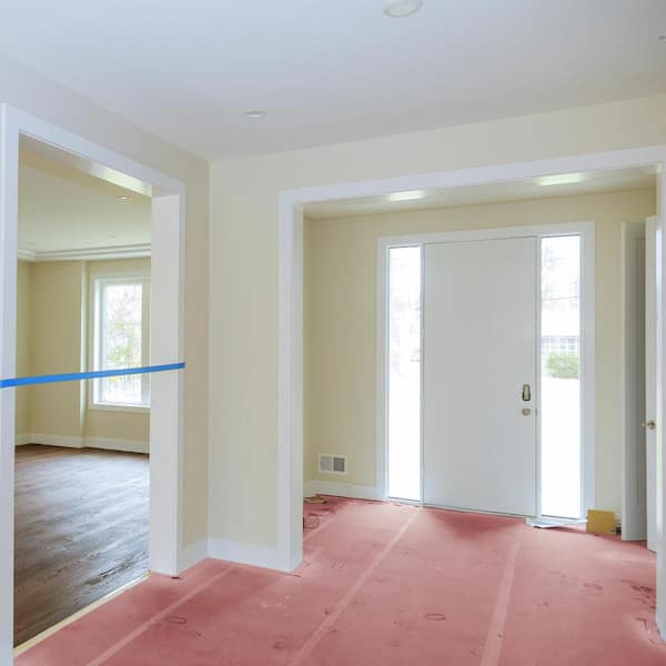 3 ft. x 100 ft. Red Rosin Paper Drop Cloth (2-Pack)