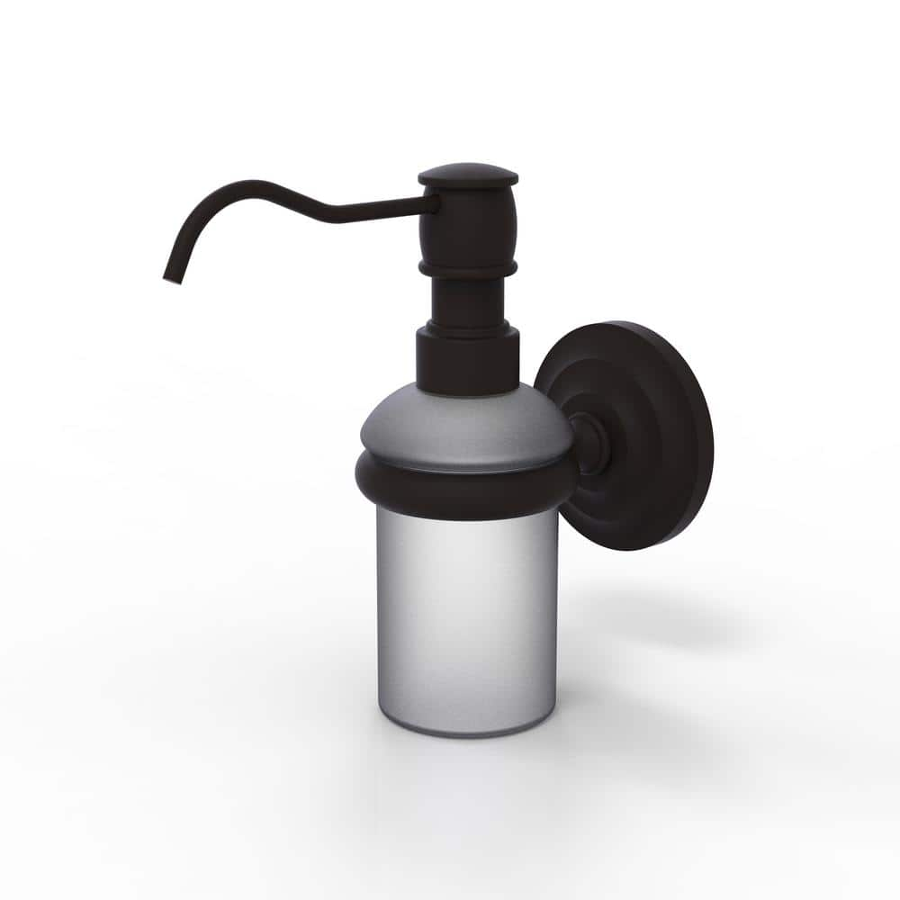 Allied Brass Prestige Que New Wall Mounted Soap Dispenser in Oil Rubbed Bronze