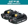 Makita18VLXTLithium-IonCompactBatteryPack2.0AhwithFuelGauge(2-Pack)BL1820B-2-TheHomeDepot