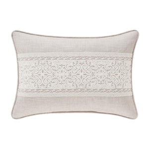 Leanna Polyester Boudoir Decorative Throw Pillow 15 x 21 in.