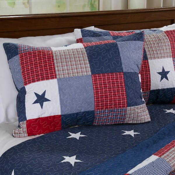 Caroline Blue Quilt Set