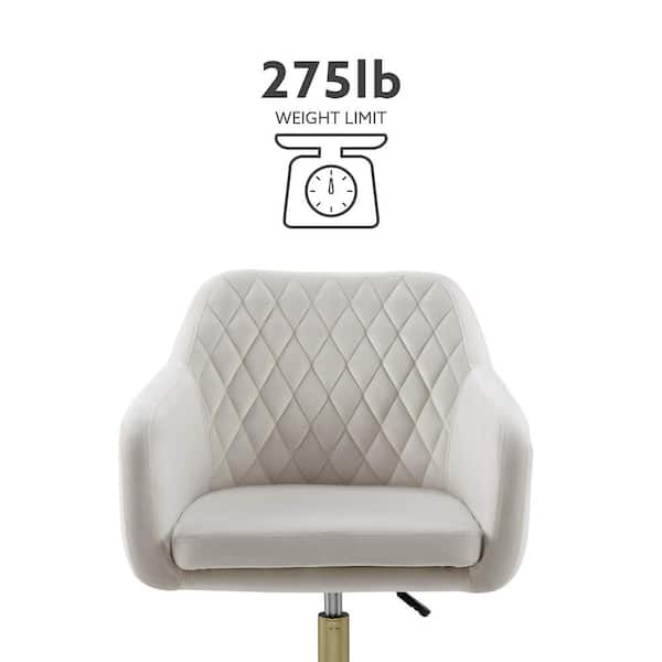 ÖRFJÄLL Swivel chair, white/Vissle light gray - IKEA