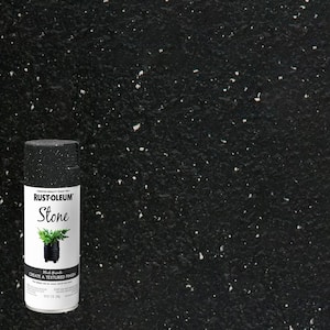 12 oz. Stone Creations Black Granite Textured Finish Spray Paint (6-Pack)