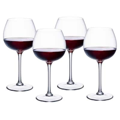 Purismo 18.5 oz. Lead Free Crystal Full Bodied Red Wine Glass (4-Pack)