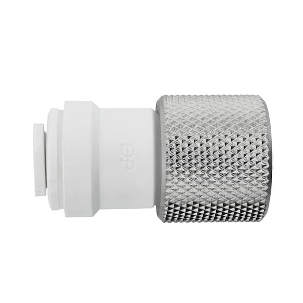 1/4 in. OD x 3/8 in. Push-to-Connect Female Compression Connector Fitting (10-Pack)