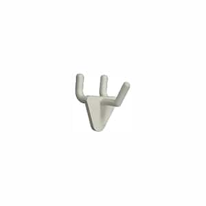 Azar Displays 4 in. White Glass Filled Nylon Hook (50-Pack) 800074