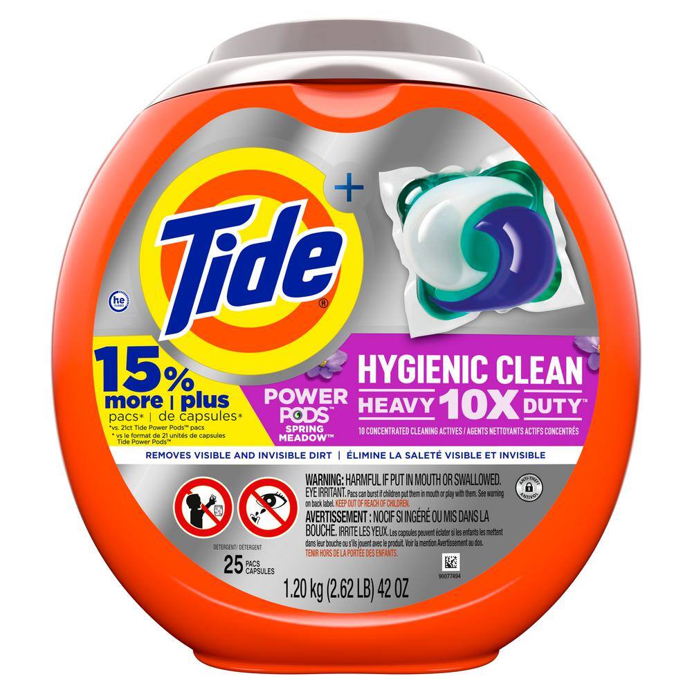 Tide Power Hygienic Clean HeavyDuty Spring Meadow Scent Laundry