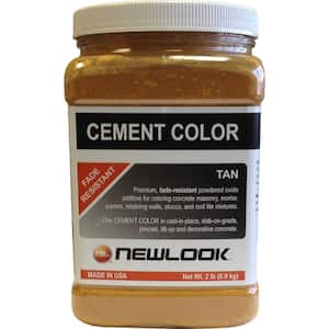 2 lb. Tan Fade Resistant Cement Color