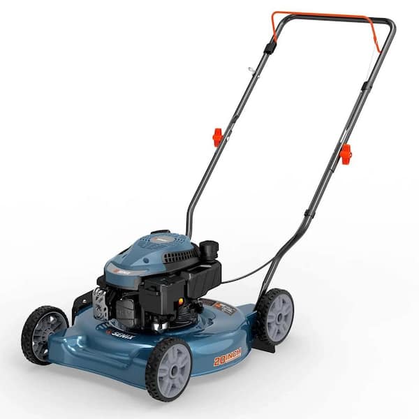 Senix 20 in. 144cc 4-Cycle Gas Push Lawn Mower with Side Discharge