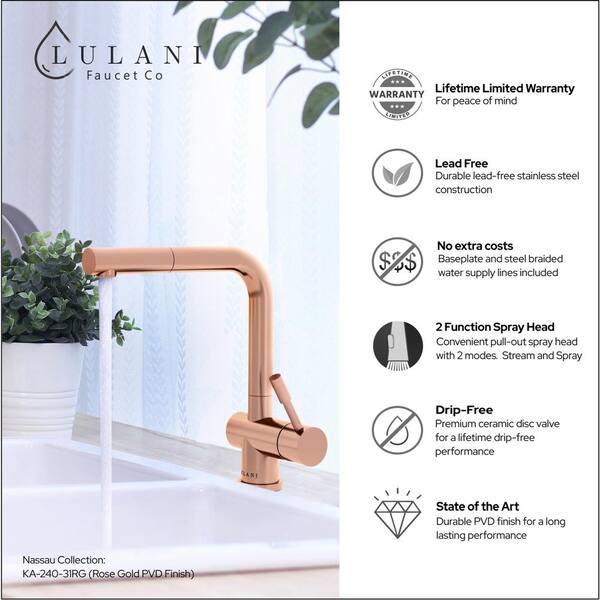 3 Benefits of a Brass Kitchen Faucet - Lulani