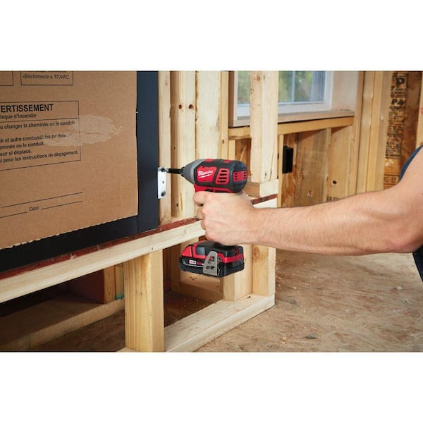 Milwaukee 2656-20 M18 18V 1/4 Inch Lithium Ion Hex Impact Driver with 1,500  Inch Pounds of Torque and LED Lighting Array (Battery Not Included, Power  Tool Only) 