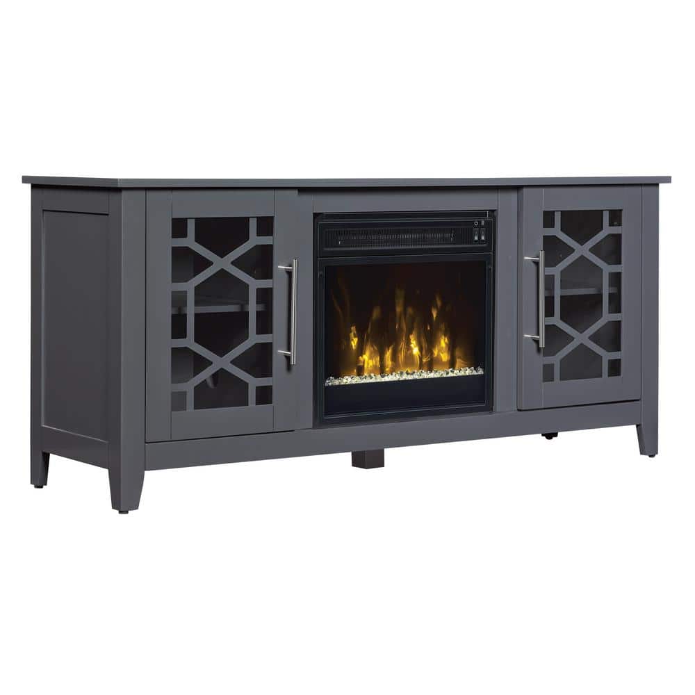 Classic Flame Clarion 54 in. Media Console Electric Fireplace in Cool Gray -  18MM8951-F965S
