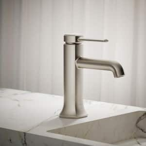 Occasion Single-Handle Single Hole Bathroom Faucet in Vibrant Brushed Nickel