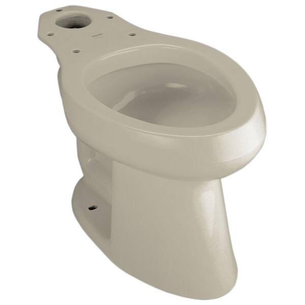 KOHLER Highline Comfort Height Elongated Toilet Bowl Only in Sandbar