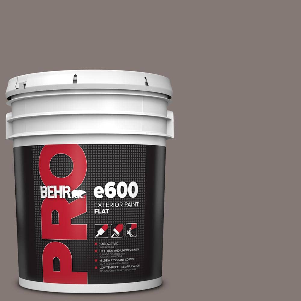 5 gal. #N140-5 Complex Gray Flat Exterior Paint price history on PriceWatchPro